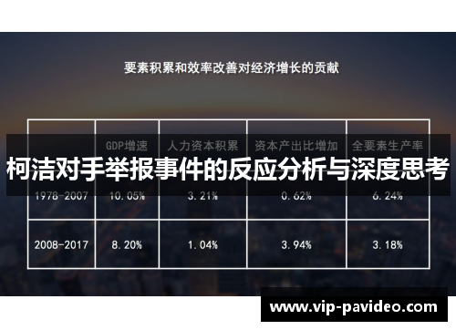 柯洁对手举报事件的反应分析与深度思考
